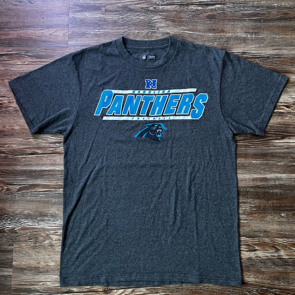 Team Apparel Dark Gray Carolina Panthers Tee